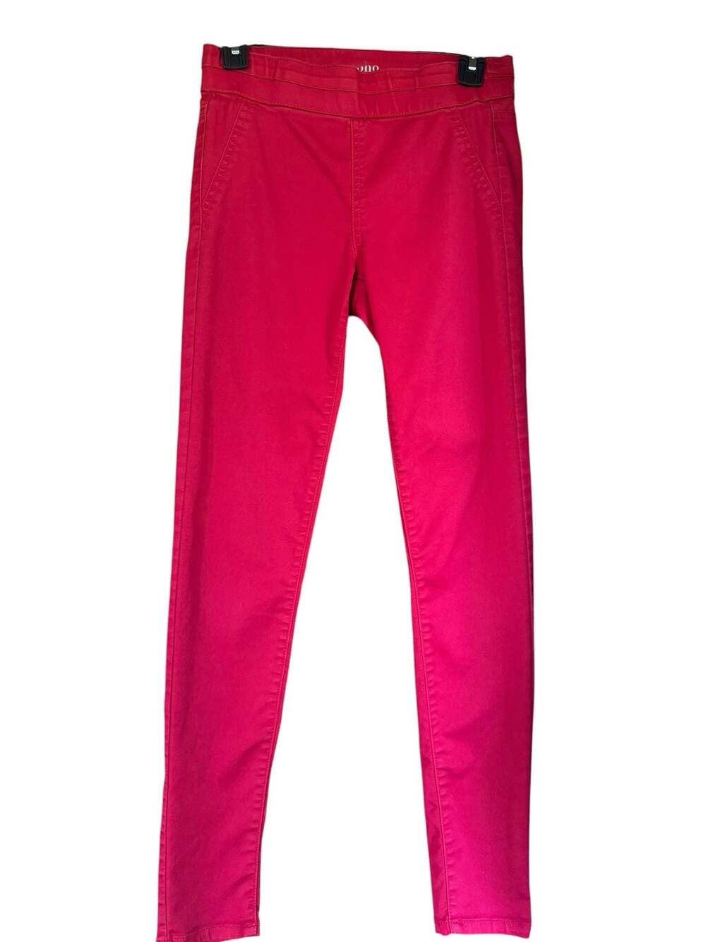 Soho New York & Company High Waist Pull-On Legging Jeans in Pink